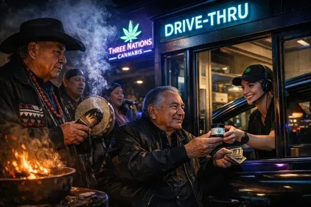 RSIC Launches Reno's First Drive-Thru Cannabis Dispensary After Cultural Blessing