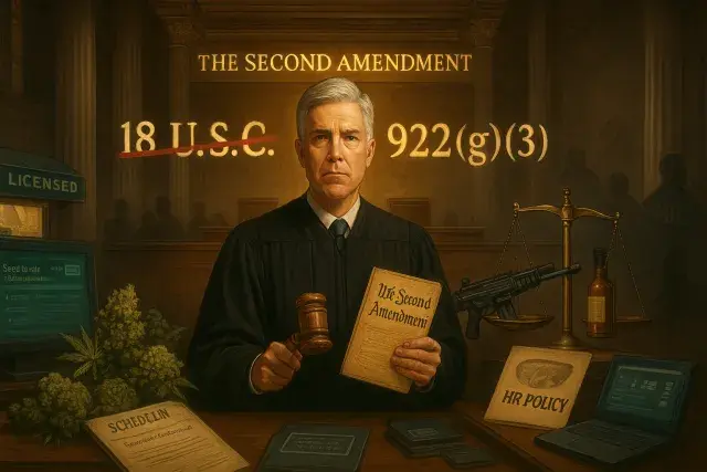 Supreme Court Rules Federal Gun Ban for Cannabis Users Violates Second Amendment